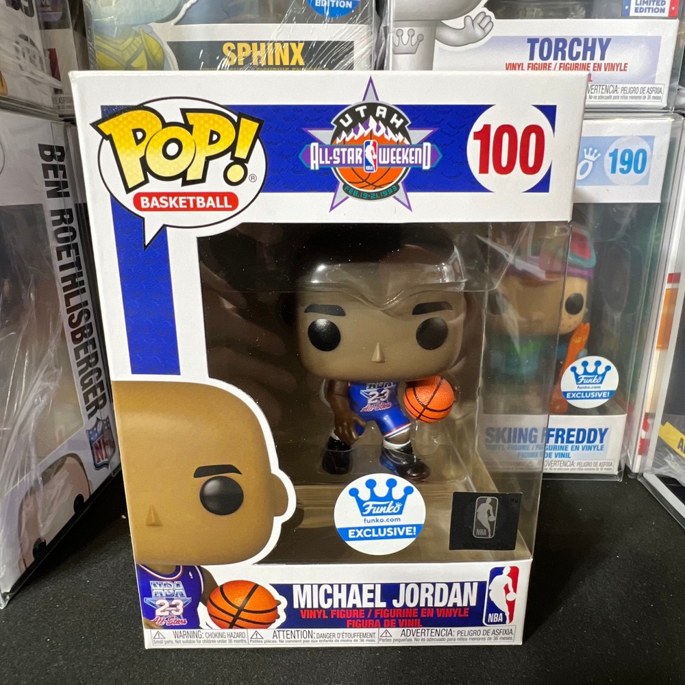 Funko Pop Michael Jordan 100 NBA All-Star Weekend 1993 Funko Exclusive Vinyl